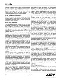 SI3069-A-FTR Datasheet Page 22
