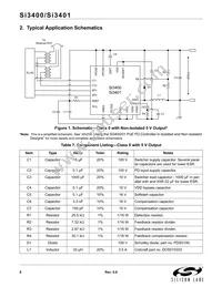 SI3400-E1-GM Datasheet Page 8
