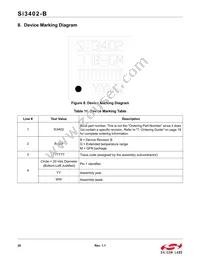 SI3402-B-GMR Datasheet Page 20