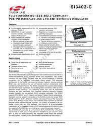 SI3402-C-GM Datasheet Cover