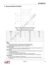 SI3402-C-GM Datasheet Page 17