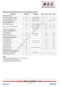 SI3420A-TP Datasheet Page 2