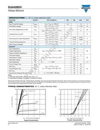 SI3442BDV-T1-GE3 Datasheet Page 2