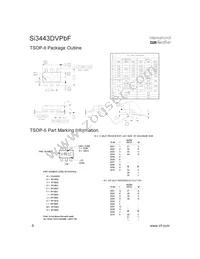 SI3443DVTRPBF Datasheet Page 6