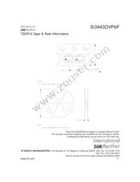 SI3443DVTRPBF Datasheet Page 7