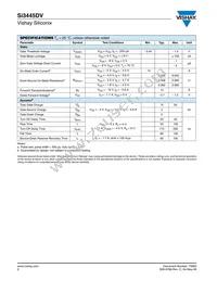 SI3445DV-T1-E3 Datasheet Page 2