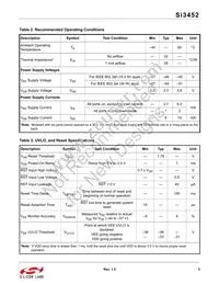 SI3452D-B02-GMR Datasheet Page 5