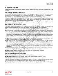 SI3452D-B02-GMR Datasheet Page 17