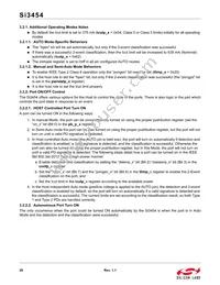 SI3454-B01-IMR Datasheet Page 20