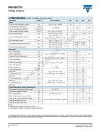 SI3456CDV-T1-GE3 Datasheet Page 2