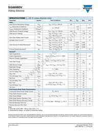 SI3460BDV-T1-GE3 Datasheet Page 2