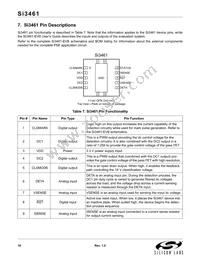 SI3461-E02-GM Datasheet Page 16