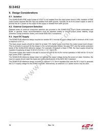 SI3462-E01-GM Datasheet Page 16