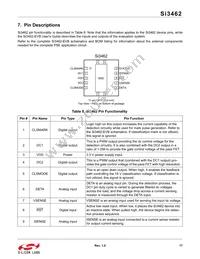 SI3462-E01-GM Datasheet Page 17