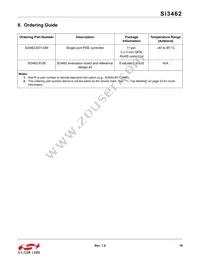 SI3462-E01-GM Datasheet Page 19