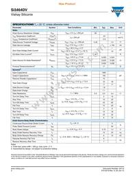 SI3464DV-T1-GE3 Datasheet Page 2