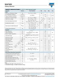 SI3474DV-T1-GE3 Datasheet Page 2