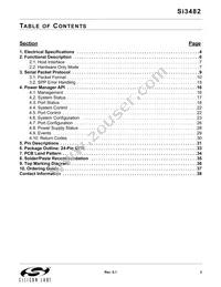 SI3482-A01-GM Datasheet Page 3