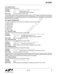 SI3482-A01-GM Datasheet Page 23