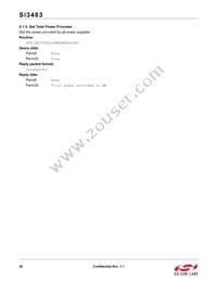 SI3483-A02-GM Datasheet Page 20