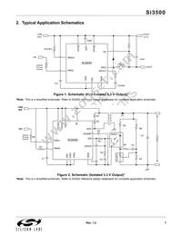SI3500-A-GMR Datasheet Page 7