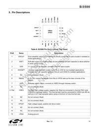 SI3500-A-GMR Datasheet Page 11