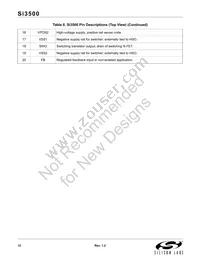 SI3500-A-GMR Datasheet Page 12