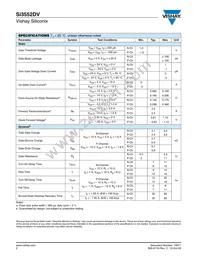 SI3552DV-T1-GE3 Datasheet Page 2