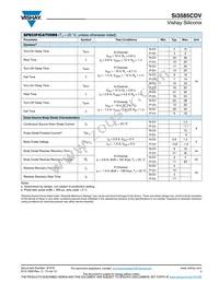 SI3585CDV-T1-GE3 Datasheet Page 3