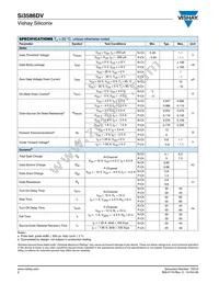 SI3586DV-T1-GE3 Datasheet Page 2