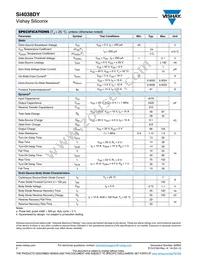 SI4038DY-T1-GE3 Datasheet Page 2