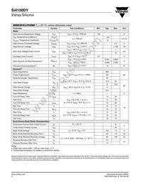 SI4100DY-T1-GE3 Datasheet Page 2