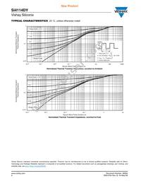 SI4114DY-T1-E3 Datasheet Page 6