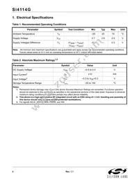 SI4114G-B-GM Datasheet Page 4