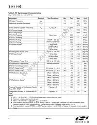 SI4114G-B-GM Datasheet Page 8