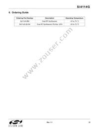 SI4114G-B-GM Datasheet Page 21