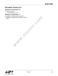 SI4114G-B-GM Datasheet Page 23