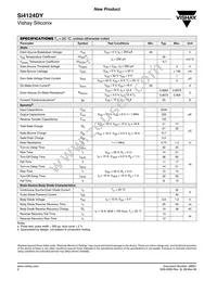SI4124DY-T1-E3 Datasheet Page 2