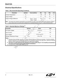 SI4133-BT Datasheet Page 4