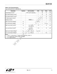 SI4133-BT Datasheet Page 5