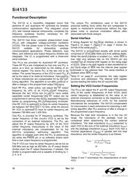 SI4133-BT Datasheet Page 16