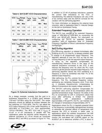 SI4133-BT Datasheet Page 17