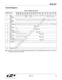 SI4133-BT Datasheet Page 21