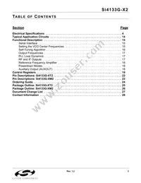 SI4133GX2-BM Datasheet Page 3