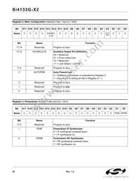 SI4133GX2-BM Datasheet Page 20