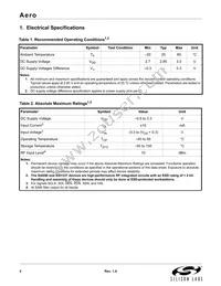 SI4133T-GM Datasheet Page 4