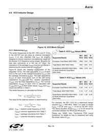 SI4133T-GM Datasheet Page 23