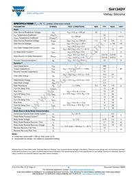 SI4134DY-T1-GE3 Datasheet Page 2