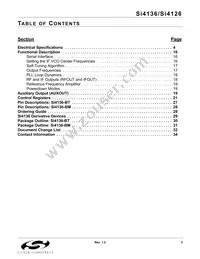 SI4136-BT Datasheet Page 3