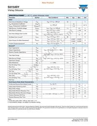 SI4154DY-T1-GE3 Datasheet Page 2